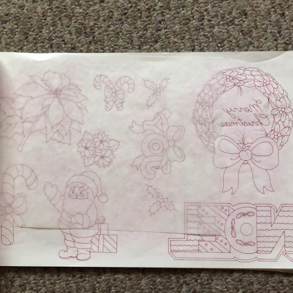 Tri-chem Liquid Embroidery Transfer Book All Occasion.  All holidays - Picture 6 of 10